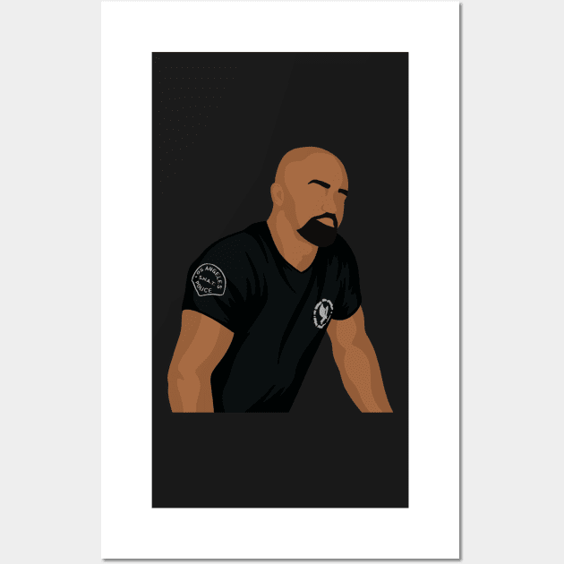 Hondo | S.W.A.T Wall Art by icantdrawfaces